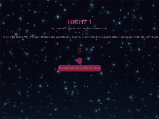 cockroachsleep12 screenshot
