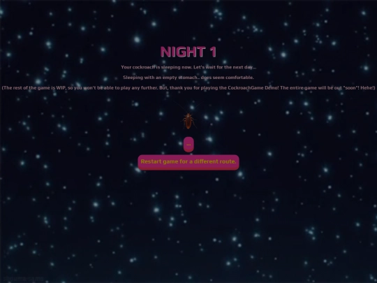 cockroachsleep13 screenshot