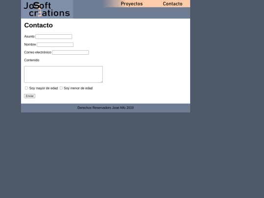 contacto screenshot
