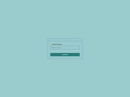 admin screenshot