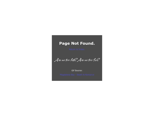 not_found screenshot