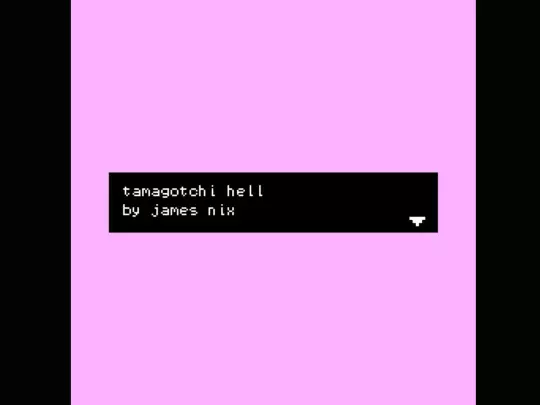 Bitsy/tamagotchi_hell_final screenshot