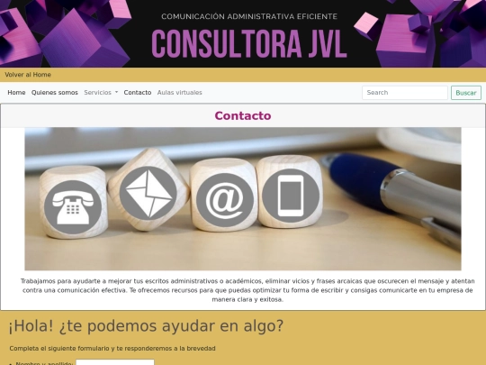 Contacto screenshot