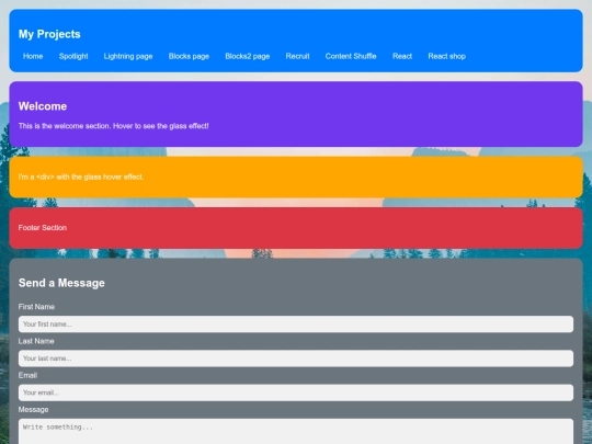 index screenshot