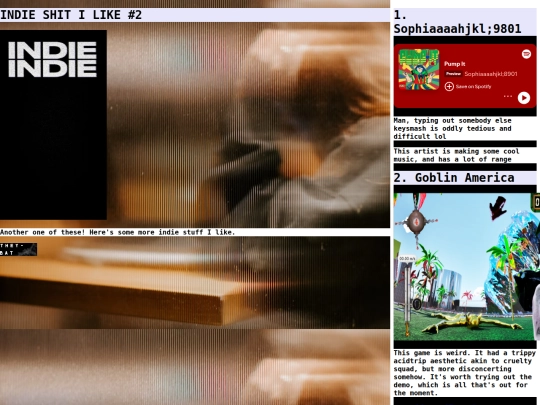 Extras/webzines/Indie Shit I like screenshot