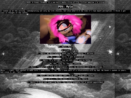 Extras/webzines/VOID1 screenshot