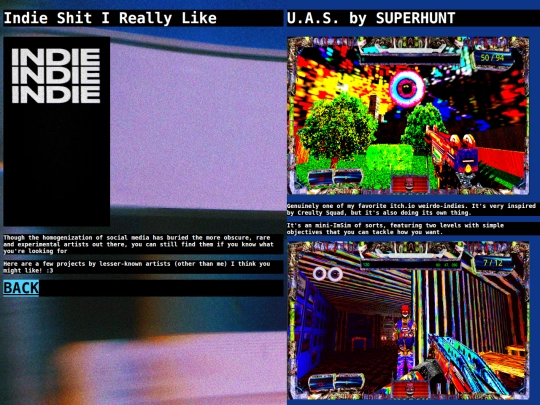 Extras/webzines/wz_artists_I_like screenshot