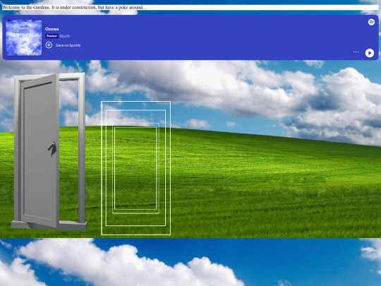 THE GARDEN/start screenshot
