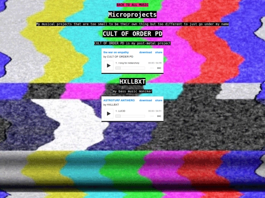 music_microprojects screenshot