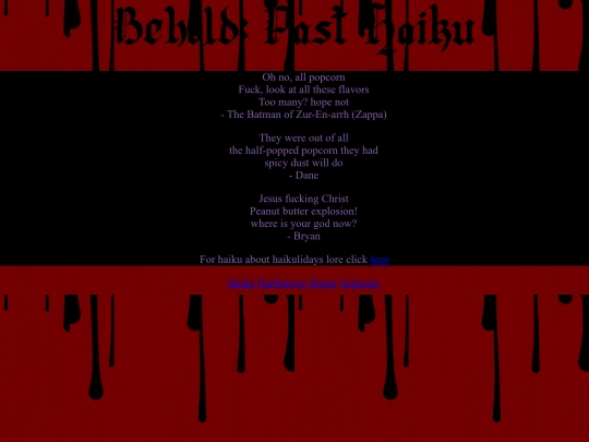haiku screenshot