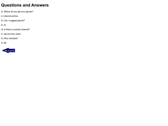 faq screenshot