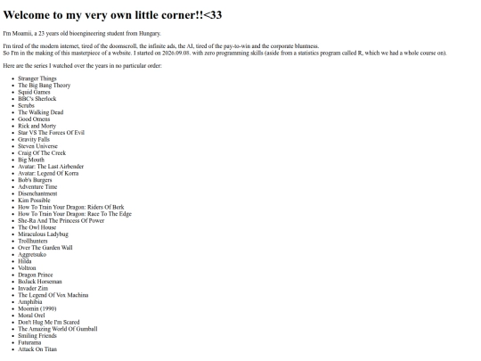 index screenshot