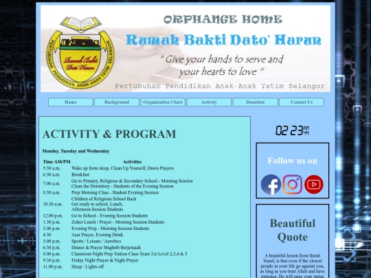 activity screenshot