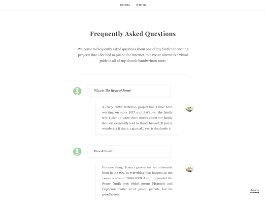 pottery/faq screenshot