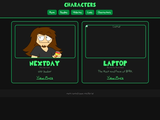 characters screenshot