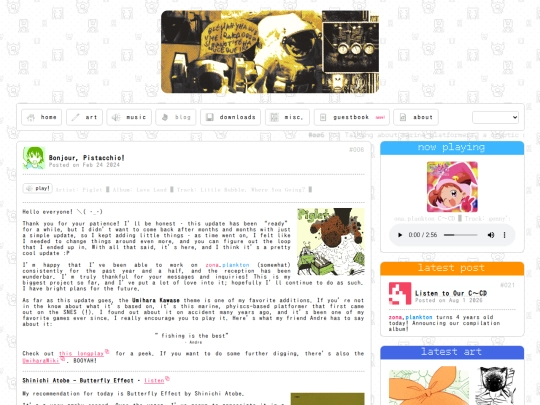 blog/006-bonjour-pistacchio screenshot