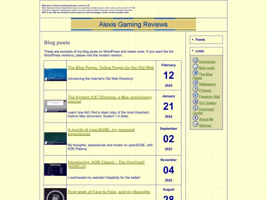 blog screenshot