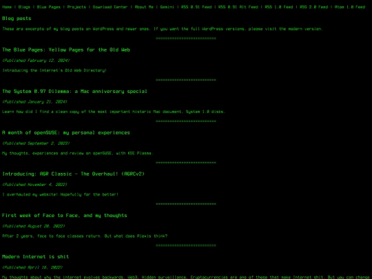 textblog screenshot