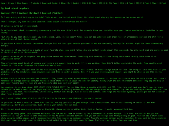 textrant screenshot