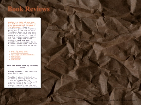 book_reviews screenshot