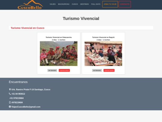 turismovivencial screenshot