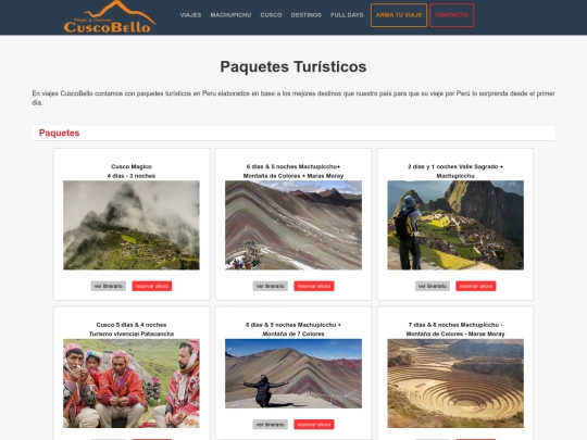 viajes screenshot