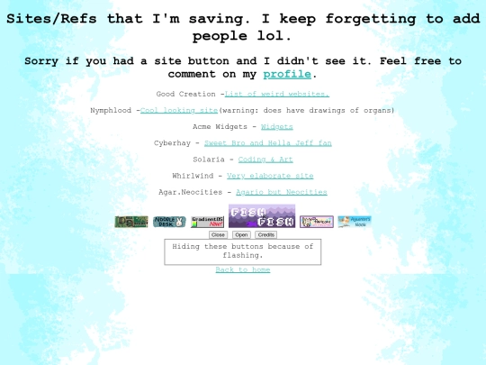 coolsites screenshot