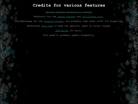 credit screenshot