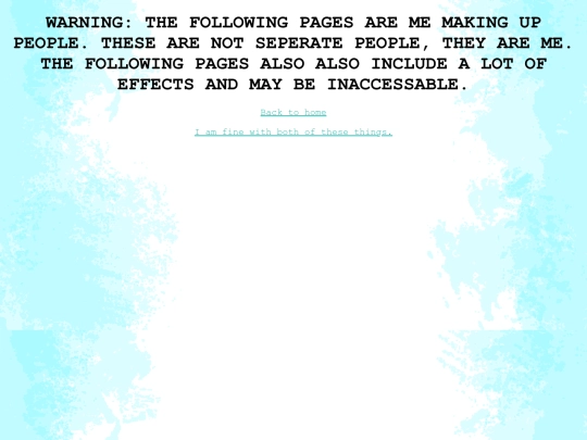 warningpage screenshot