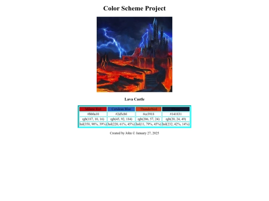 color-scheme screenshot