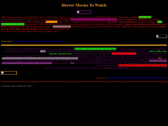 halloween/halloween screenshot