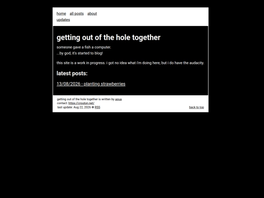 blog screenshot