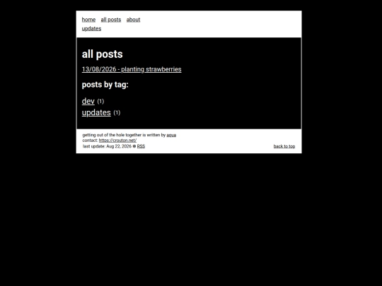 blog/info/all_posts screenshot