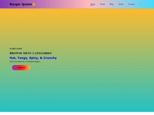 Burger_Queen/home screenshot