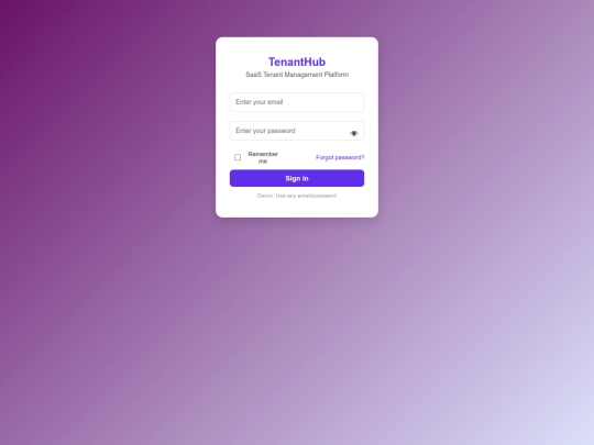 SaaS Management screenshot