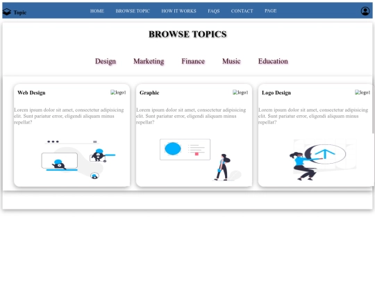 Website1/website/Browse Topic screenshot