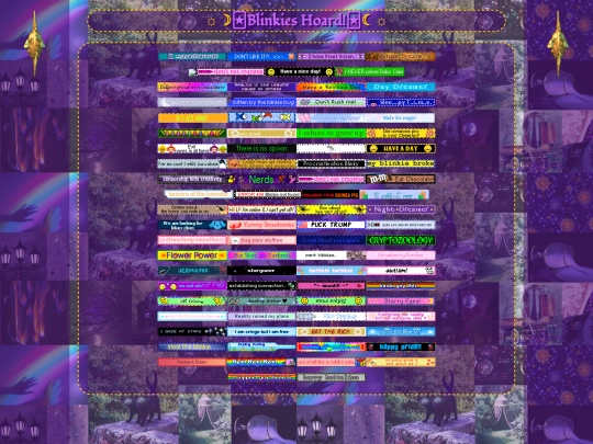 blinkieshoard screenshot