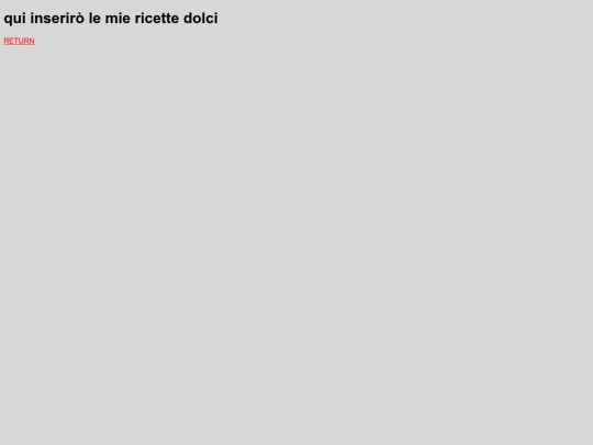 cucina/ricette/ricettedolci screenshot