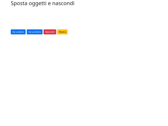 esercitazione screenshot