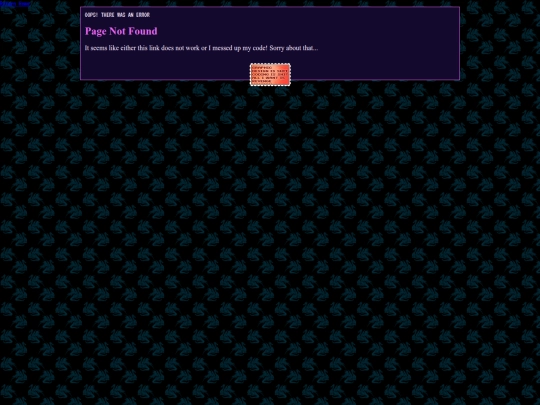 not_found screenshot