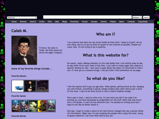 Pages/UnprivateMySpace screenshot