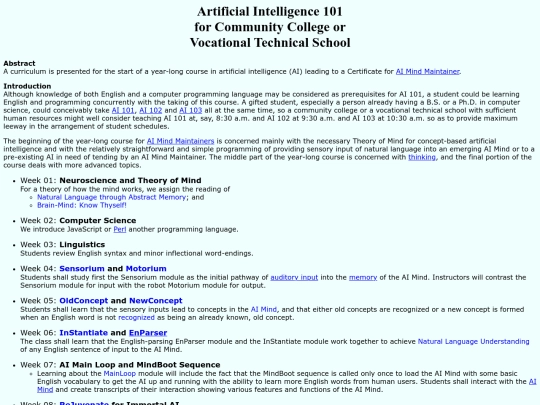 AI101 screenshot