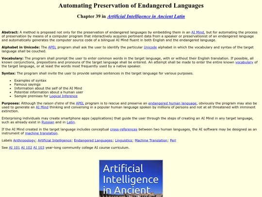 APEL screenshot