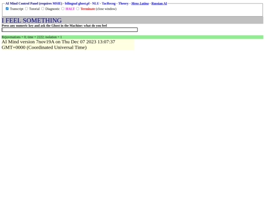 FirstWorkingAGI screenshot