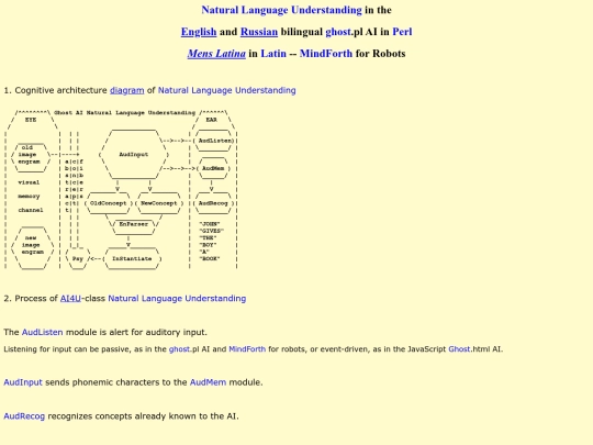 NLU screenshot