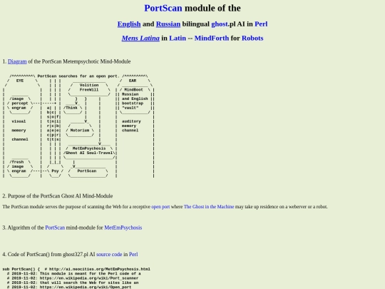 PortScan screenshot