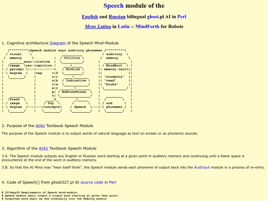 Speech screenshot