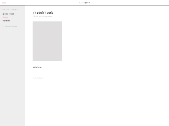 objects/library/sketchbook screenshot
