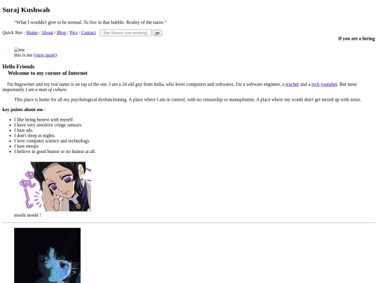 bugs screenshot