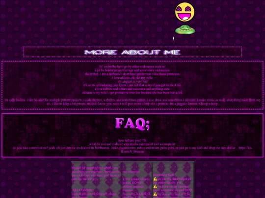aboutme screenshot